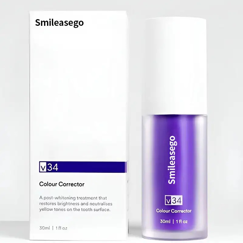 Teeth Whitening Serum, Color-Correcting Serum to Neutralize Yellow Stains