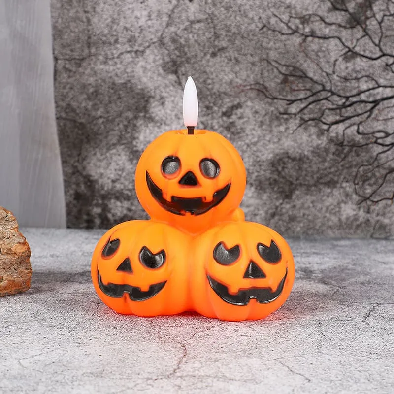 Halloween Funny Hand Skull Pumpkin Flowing Props Scene Decorations