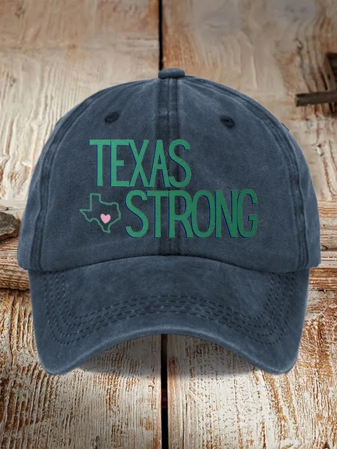 Unisex Texas Mystic Strong Print Cap