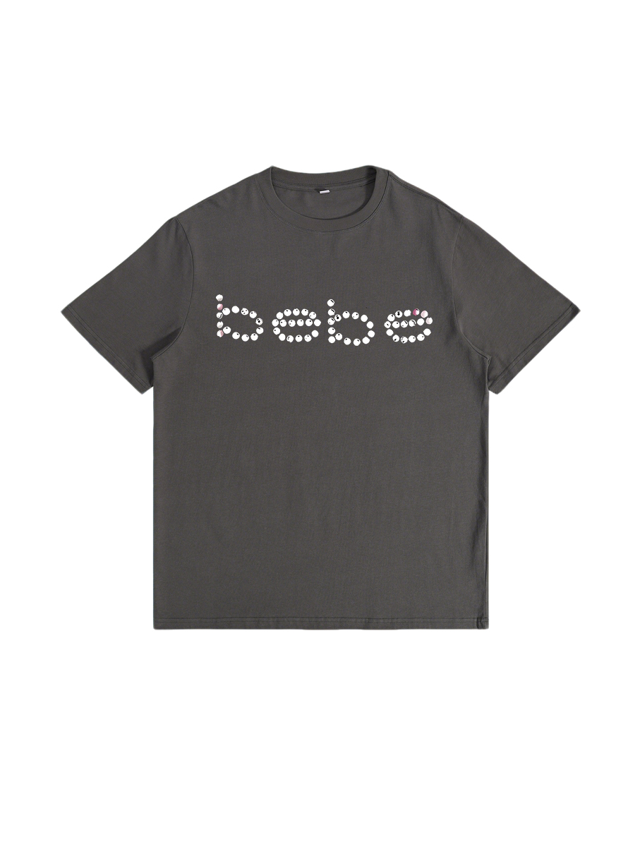 Crew Neck Casual Style T-Shirt