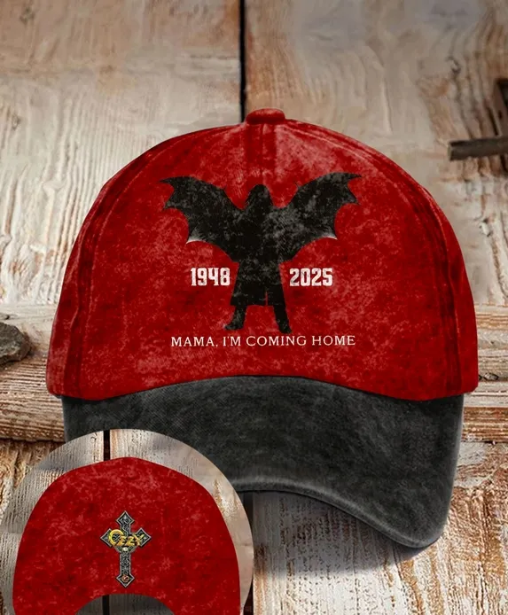 Unisex Rip Ozzy Prince Of Darkness Printed Hat