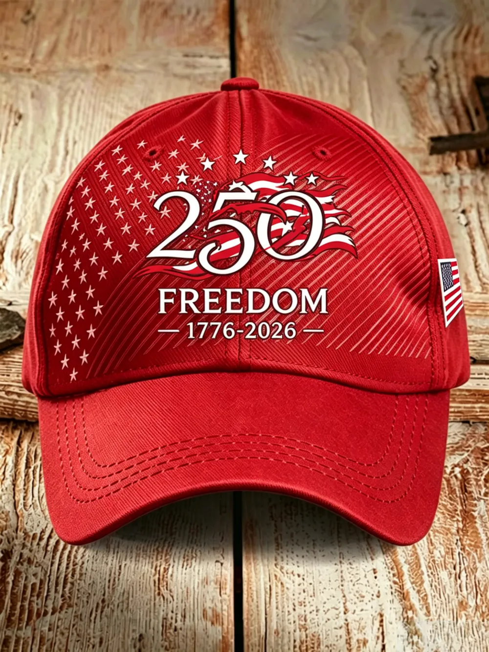 250th Anniversary Embroidered Duck Tongue Hat in the United States