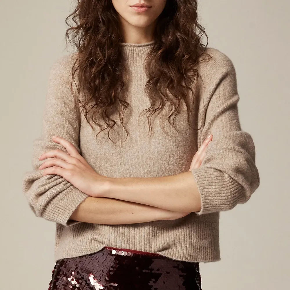 Classic Crew Neck Stretch Sweaters