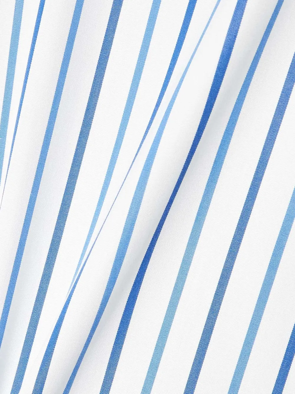 Casual Striped Shirt Dress