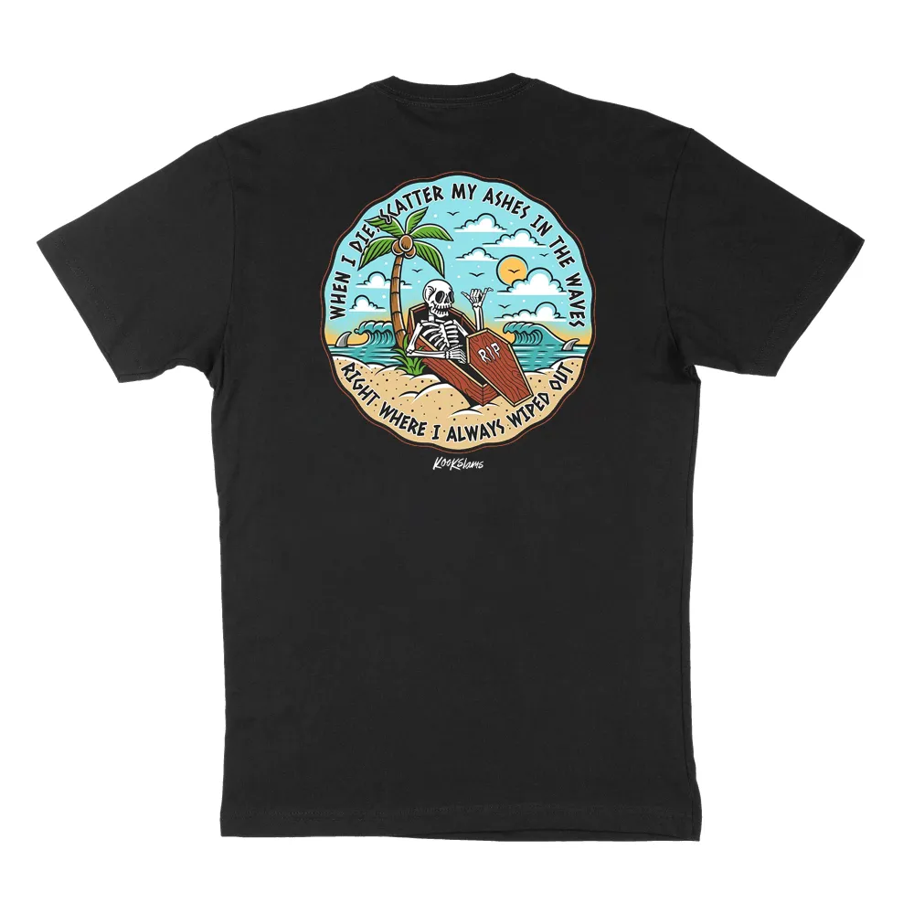 Beach Scene Graphic T-Shirt