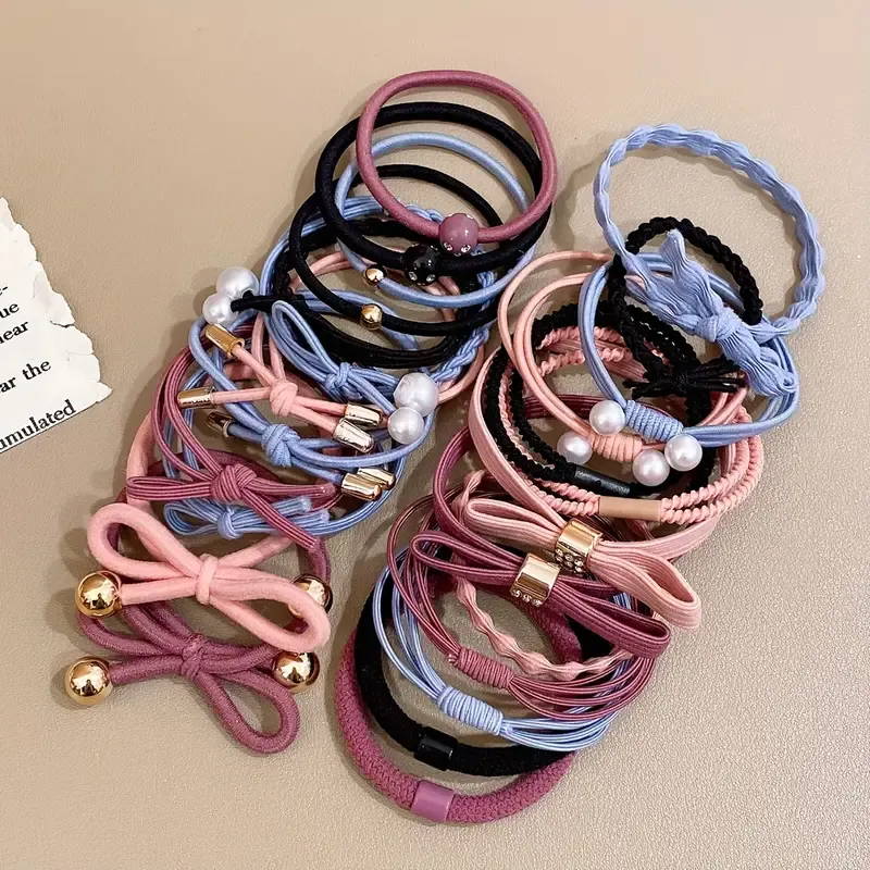 Casual Style  Girls High Elastic Hair Tie