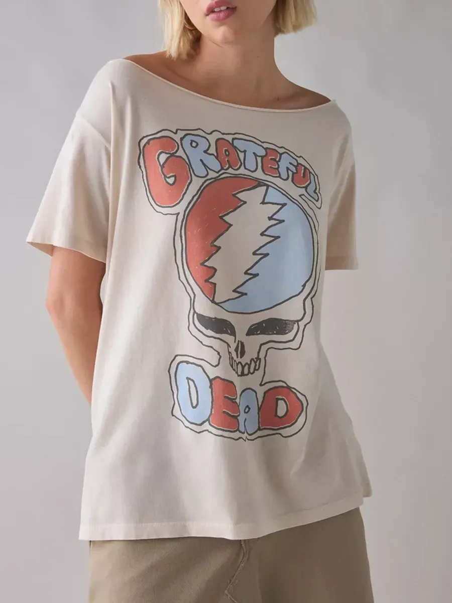Women's Rock Style Pure Cotton T-Shirt