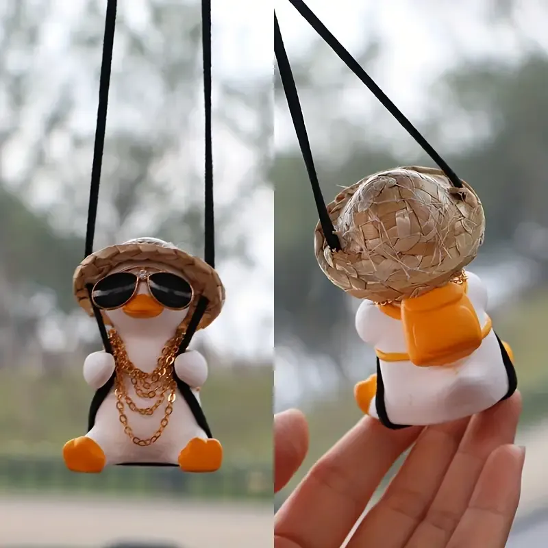 Swing Duckling Straw Hat Without Perfume