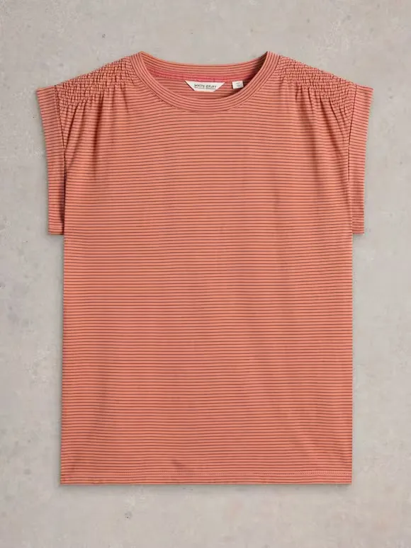 Coral Multi Tee Coral Multi