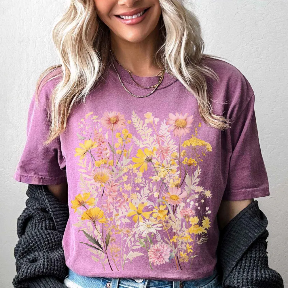 Floral Wildflowers Shirt
