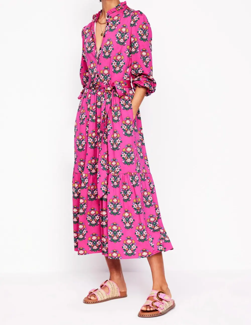 Willow Tiered Jersey Dress