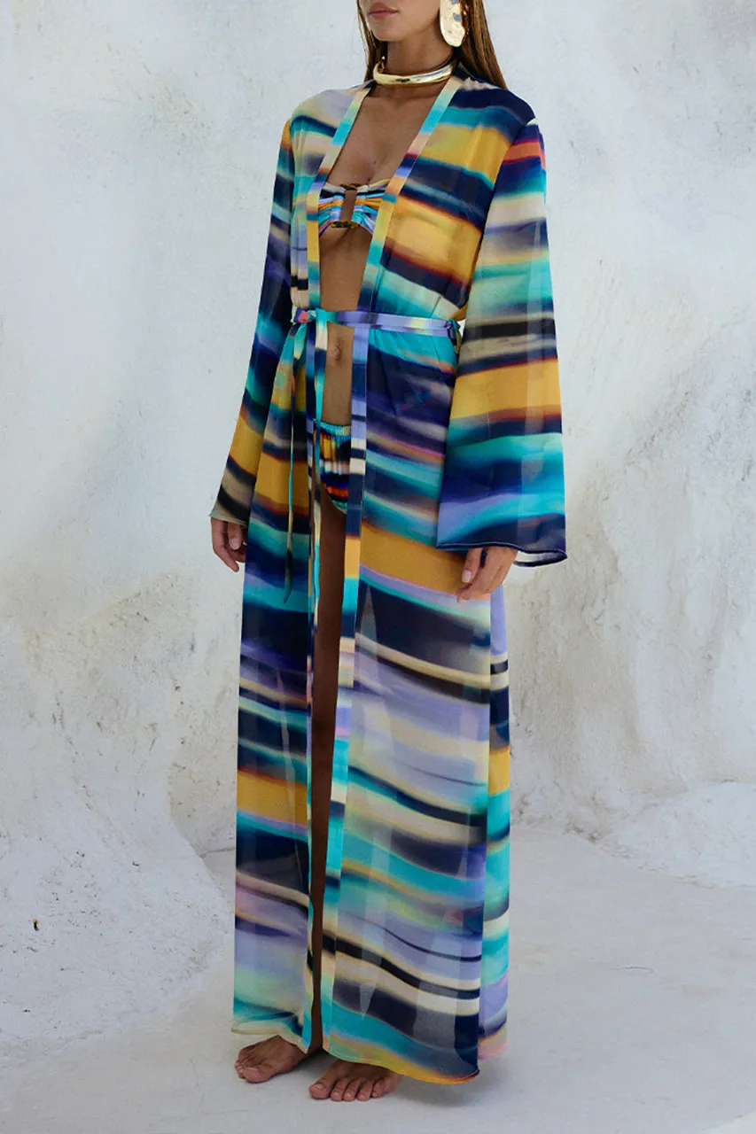 Printed Robe Ainsley Print