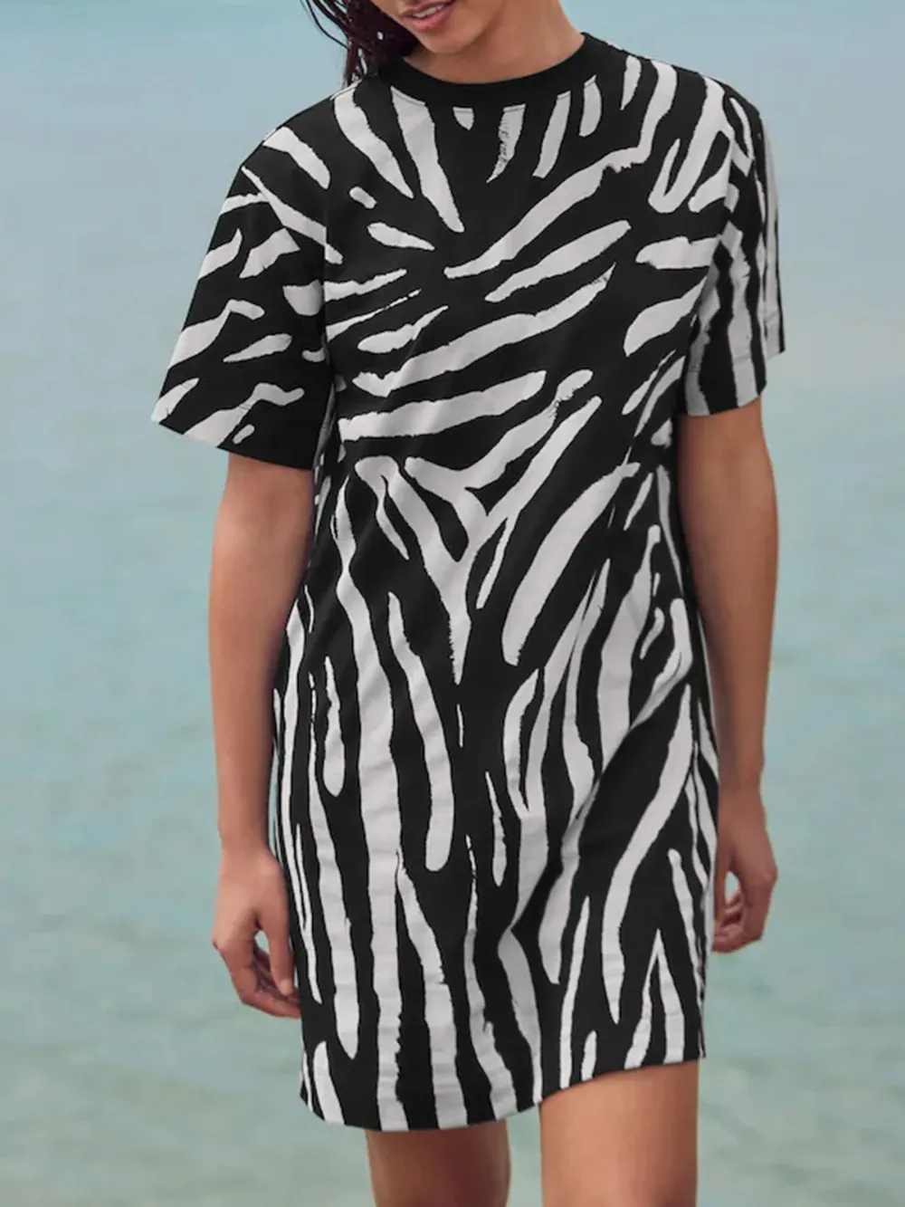 Basic Versatile And Comfortable T-Shirt Dress