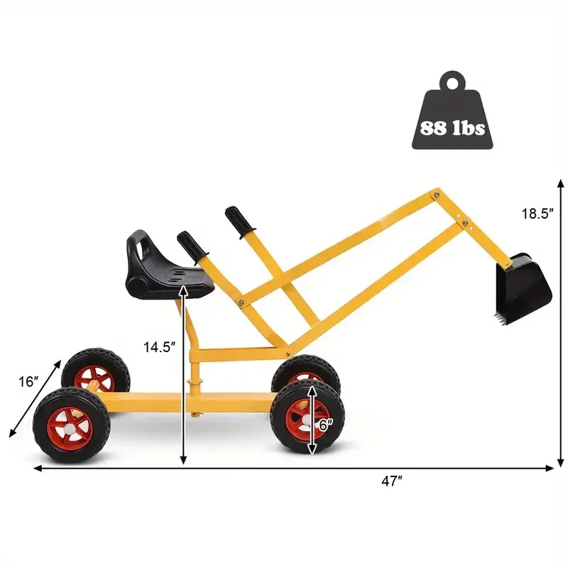 Simulation Children's Toy Excavator