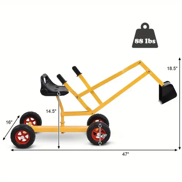 Simulation Children's Toy Excavator