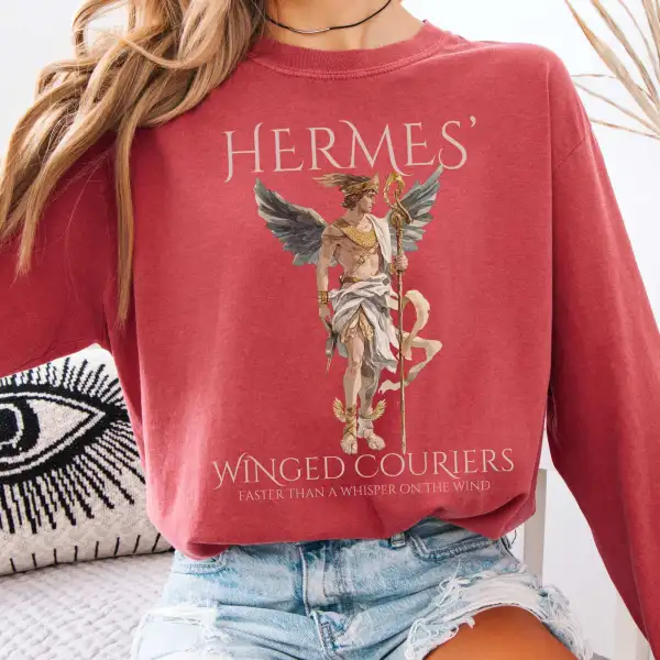 Winged Emblem Vintage Long Sleeve Tee
