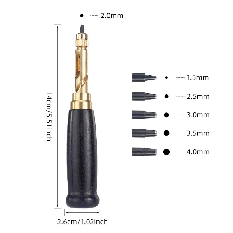 Multi-Purpose Leather Puncher Set