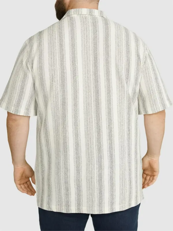 Men's Comfortable Striped Short Sleeve Shirts
