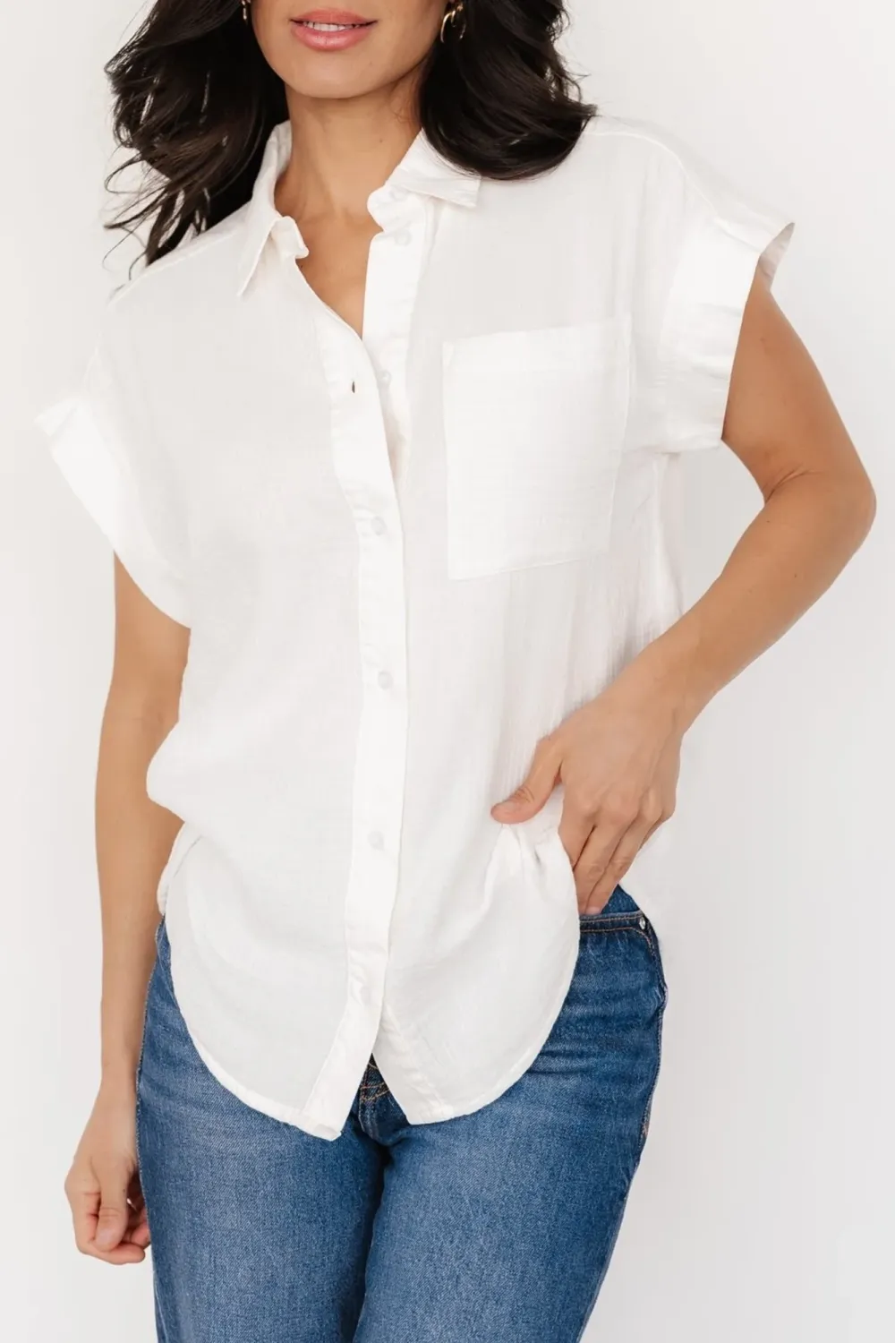 Daily Soft And Breathable Turn-Down Collar Shirt