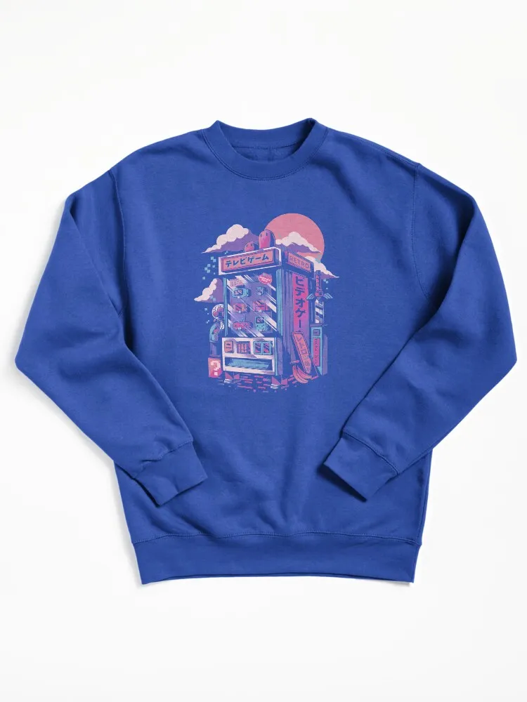 Retro Gaming Machine Pullover Sweatshirt