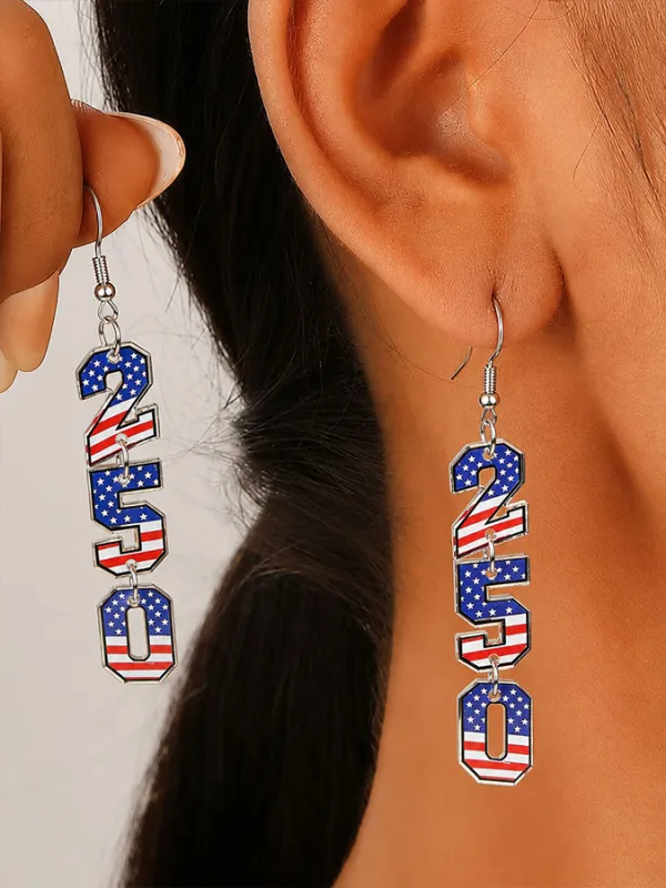 250th Anniversary Women's Earrings
