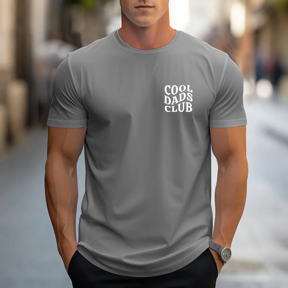 Simple Letter Print On Chest T-Shirts