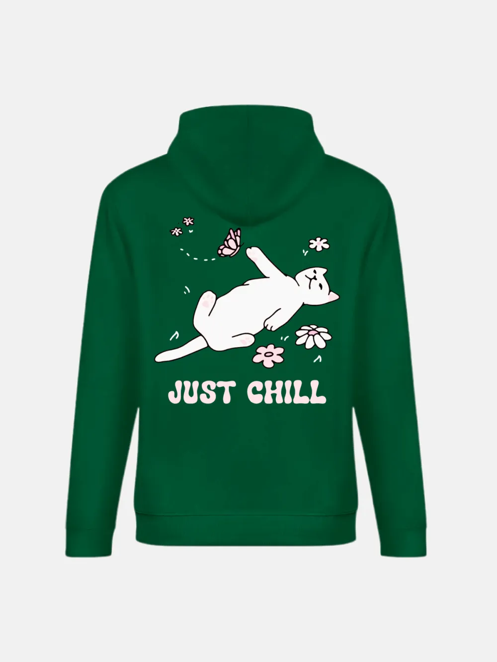 CAT PATTERN HOODIE