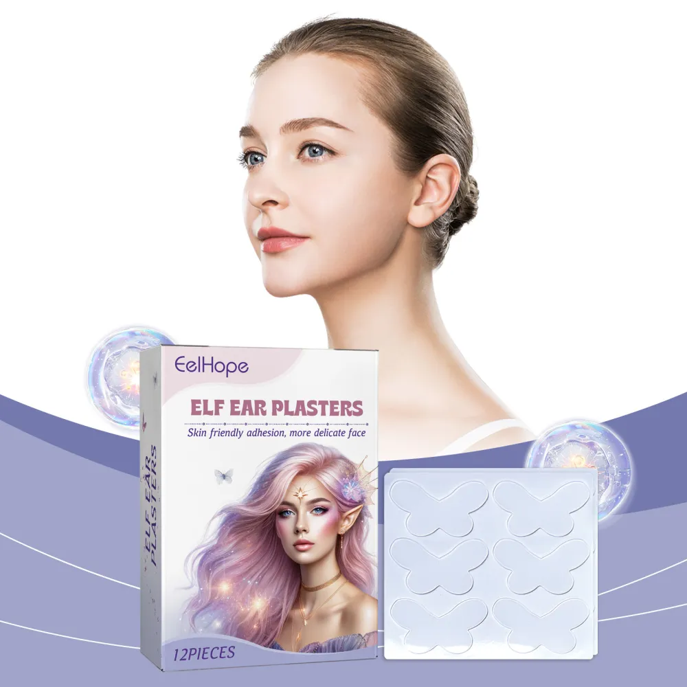 Butterfly-shaped ear support