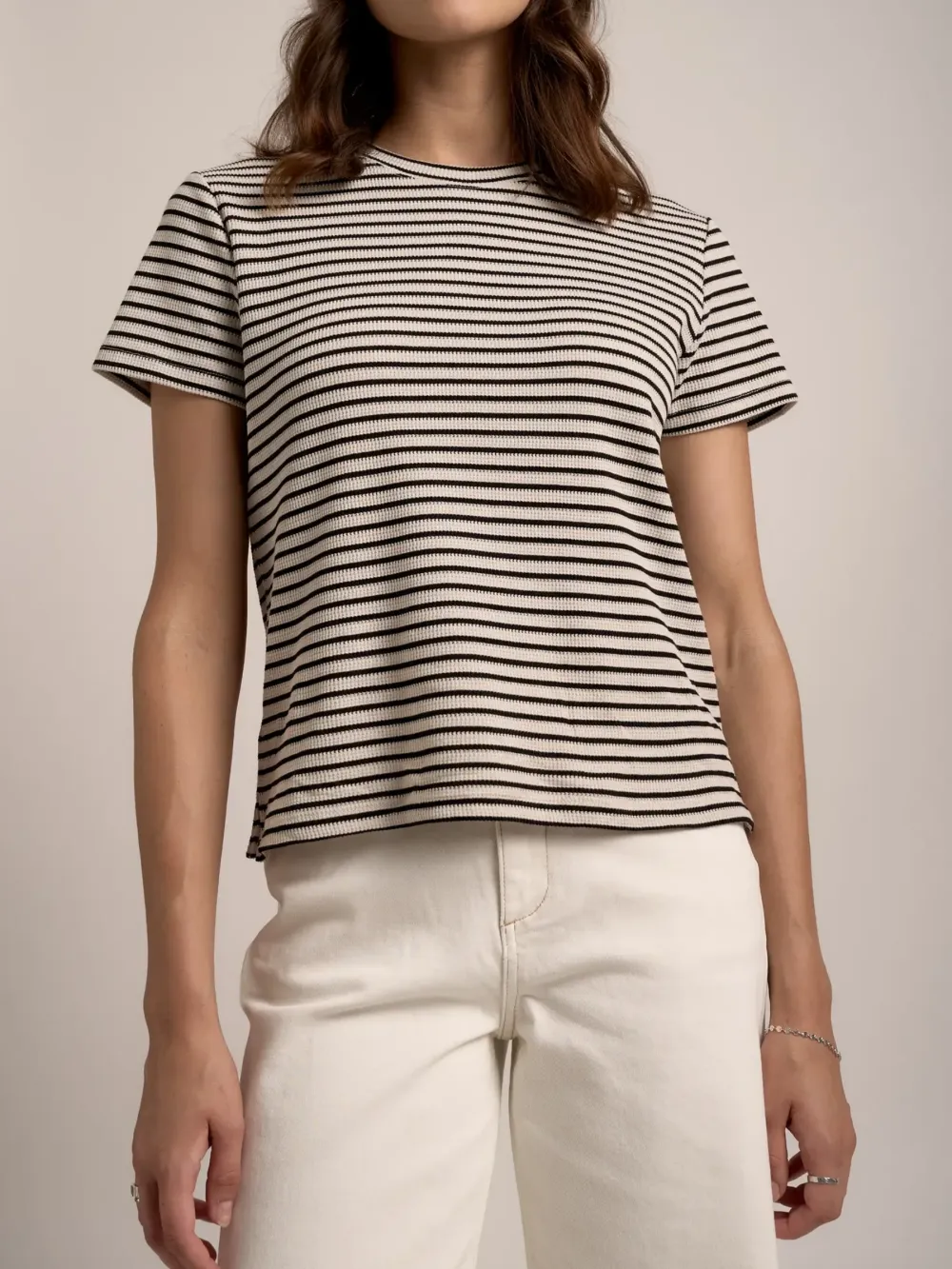 Short Sleeve Striped Tee