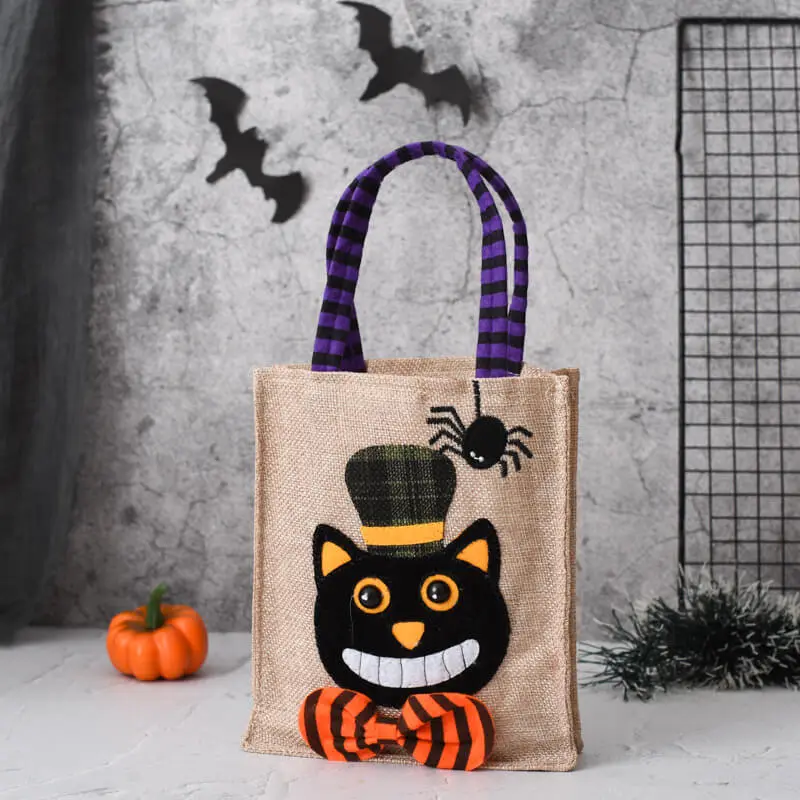 Tote bag Candy bag Halloween pumpkin bag