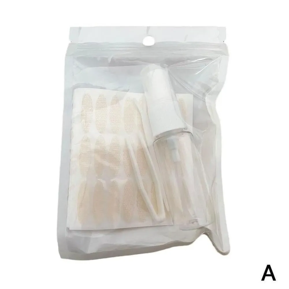 Lace Mesh Waterproof Double Eyelid Stickers Set
