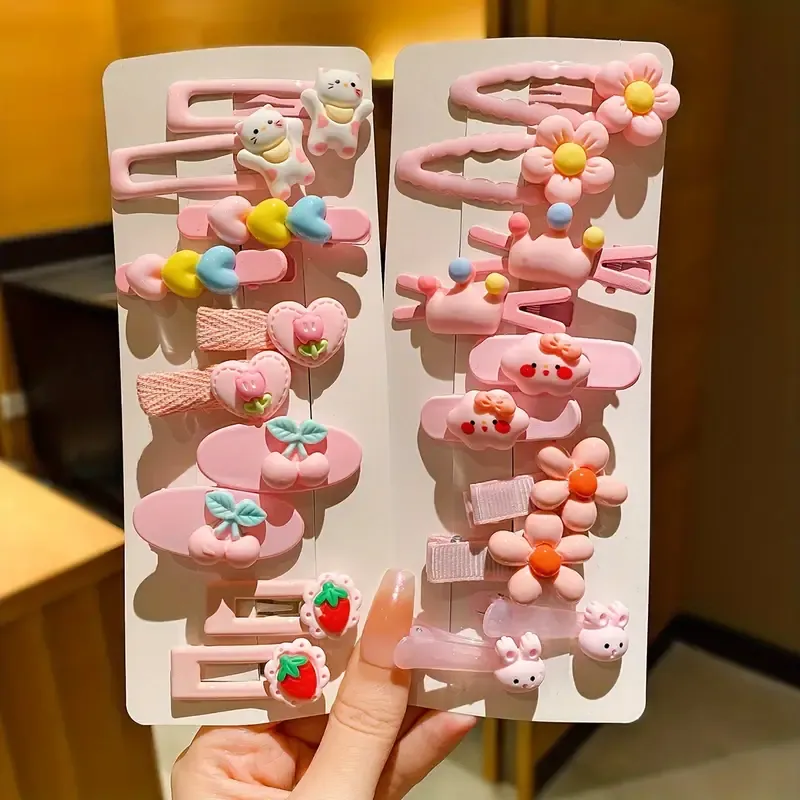 Casual Style Girls Cute Cartoon Hair Clip