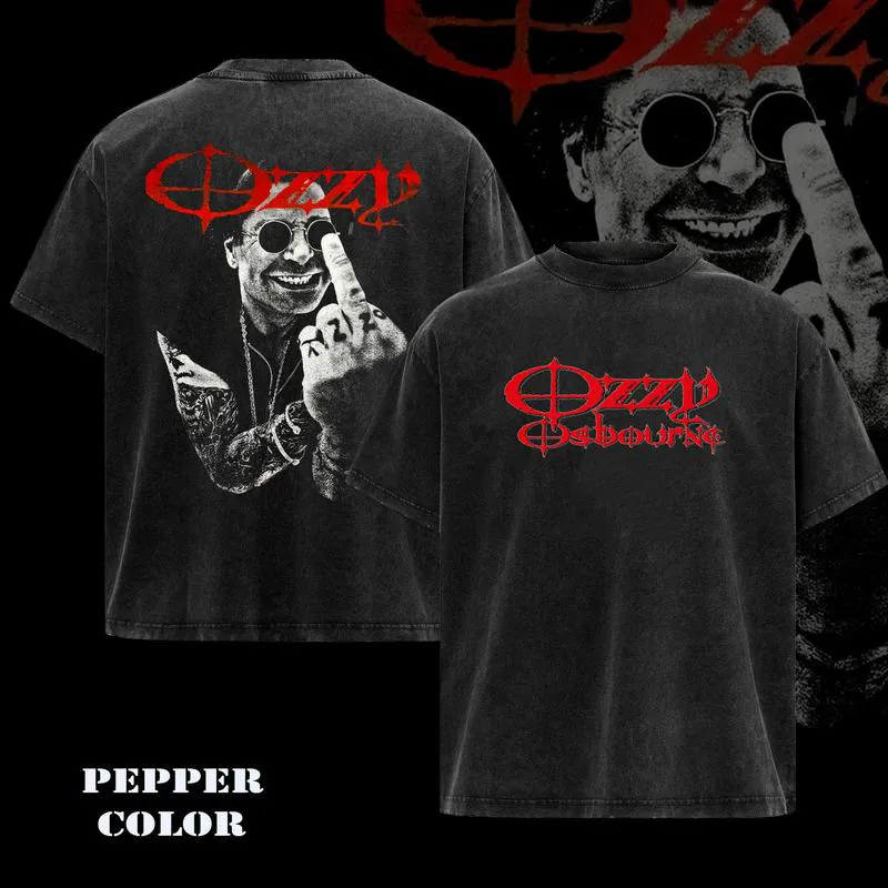 Vintage Black Sabbath Ozzy Osbourne Washed T-Shirt