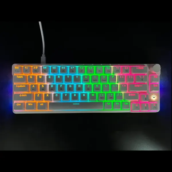 White Mechanical Gaming Keyboard