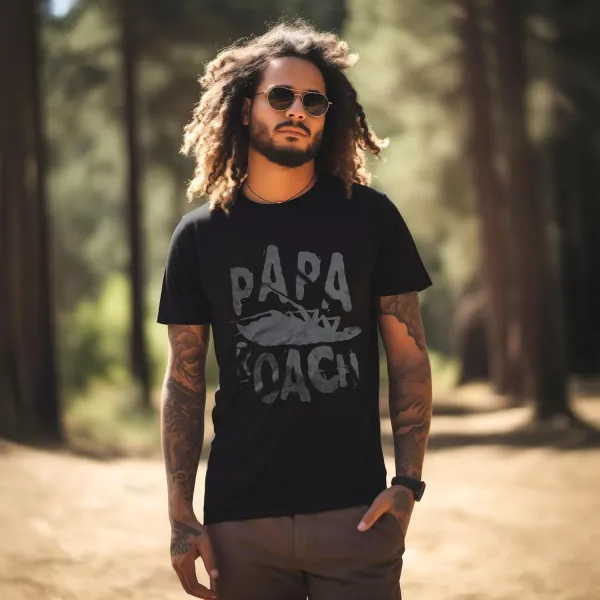 Men's Papa Roach Printed T-Shirt
