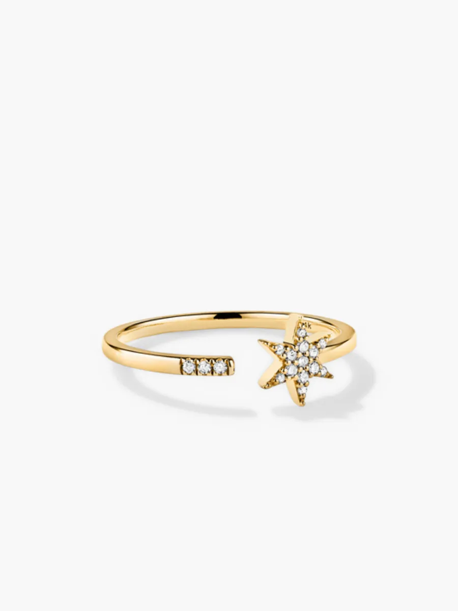 Star Open Ring