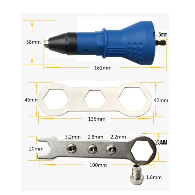 Multifunction Rivet Gun Set