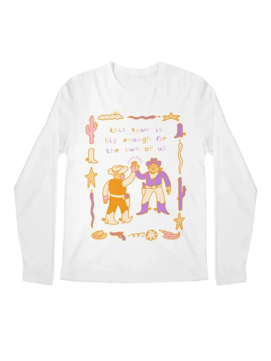 Cute Western Cowboy Printed Tee