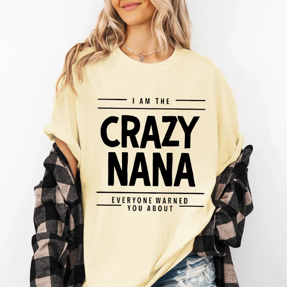 Casual Style Crew Neck T-Shirt