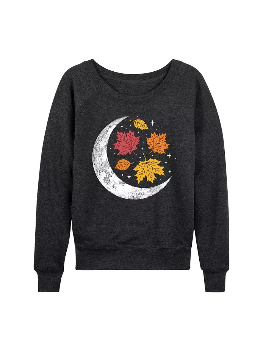 Leaf and Moon Long Sleeve T-Shirt