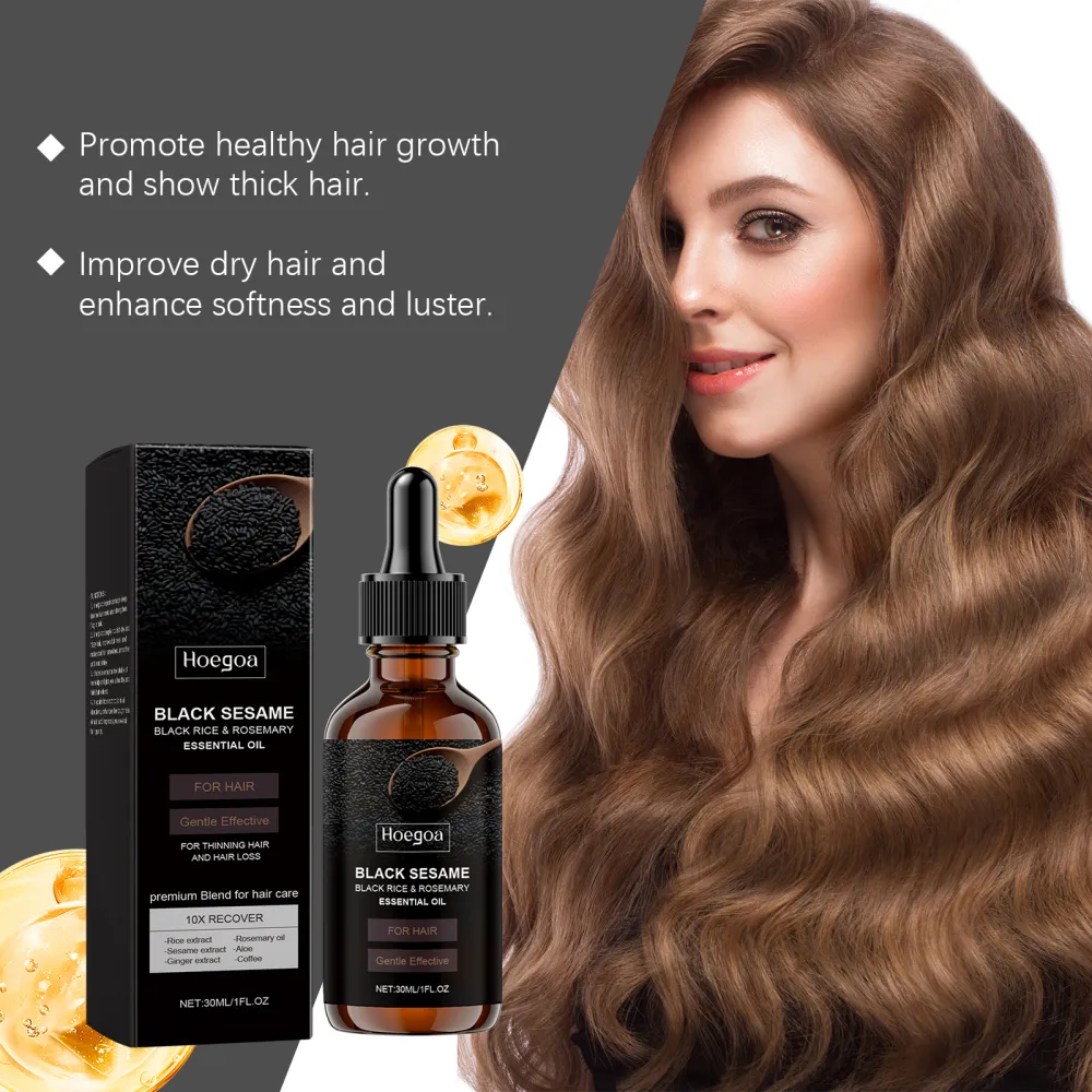 Black Sesame Serum Black sesame essential oil moisturizes removes oil nourishes dryness softness and shines-MY88