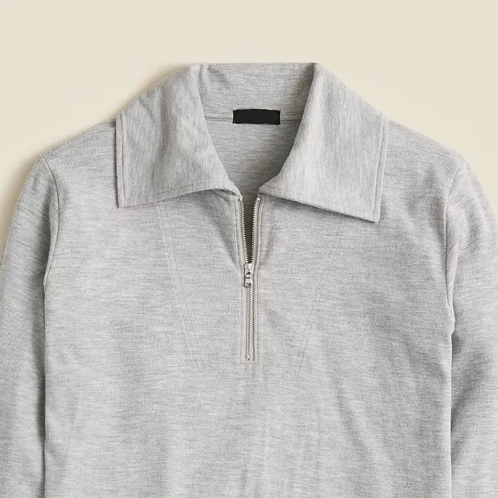 Soft Rib Quarter-Zip Sweatshirts