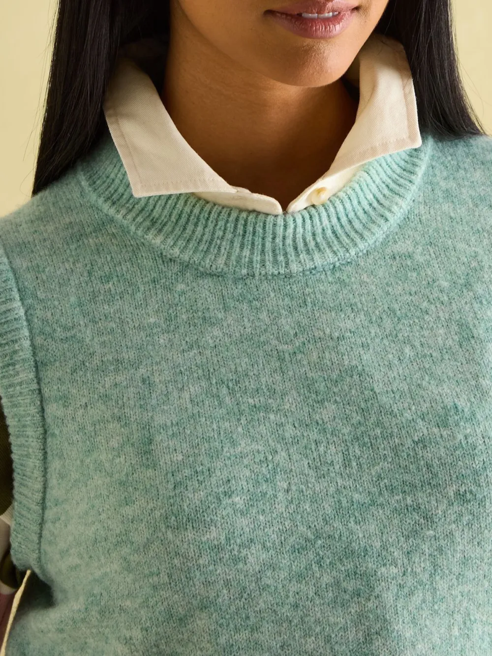Pink Knitted Vest