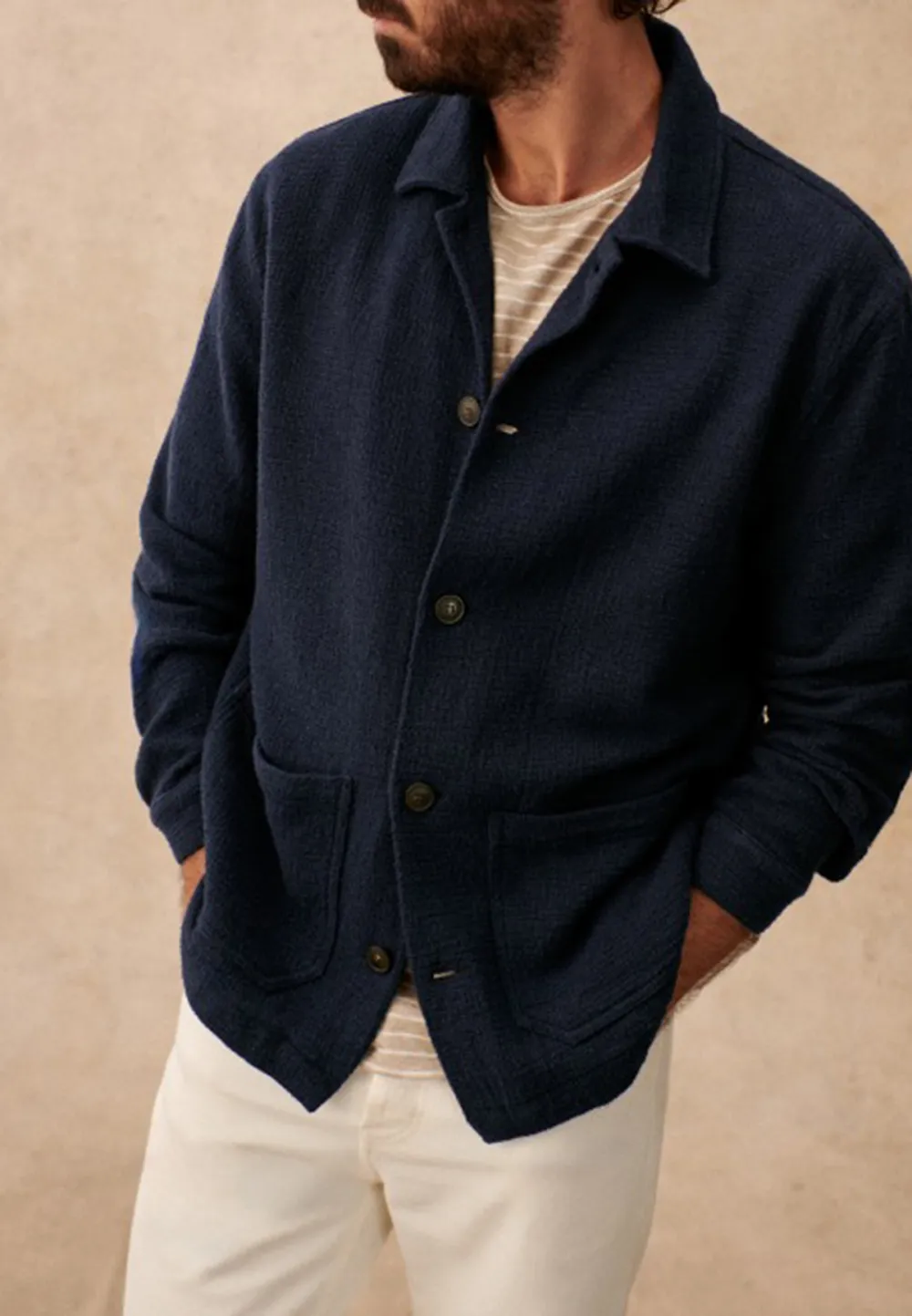  Classic Collar Jacket