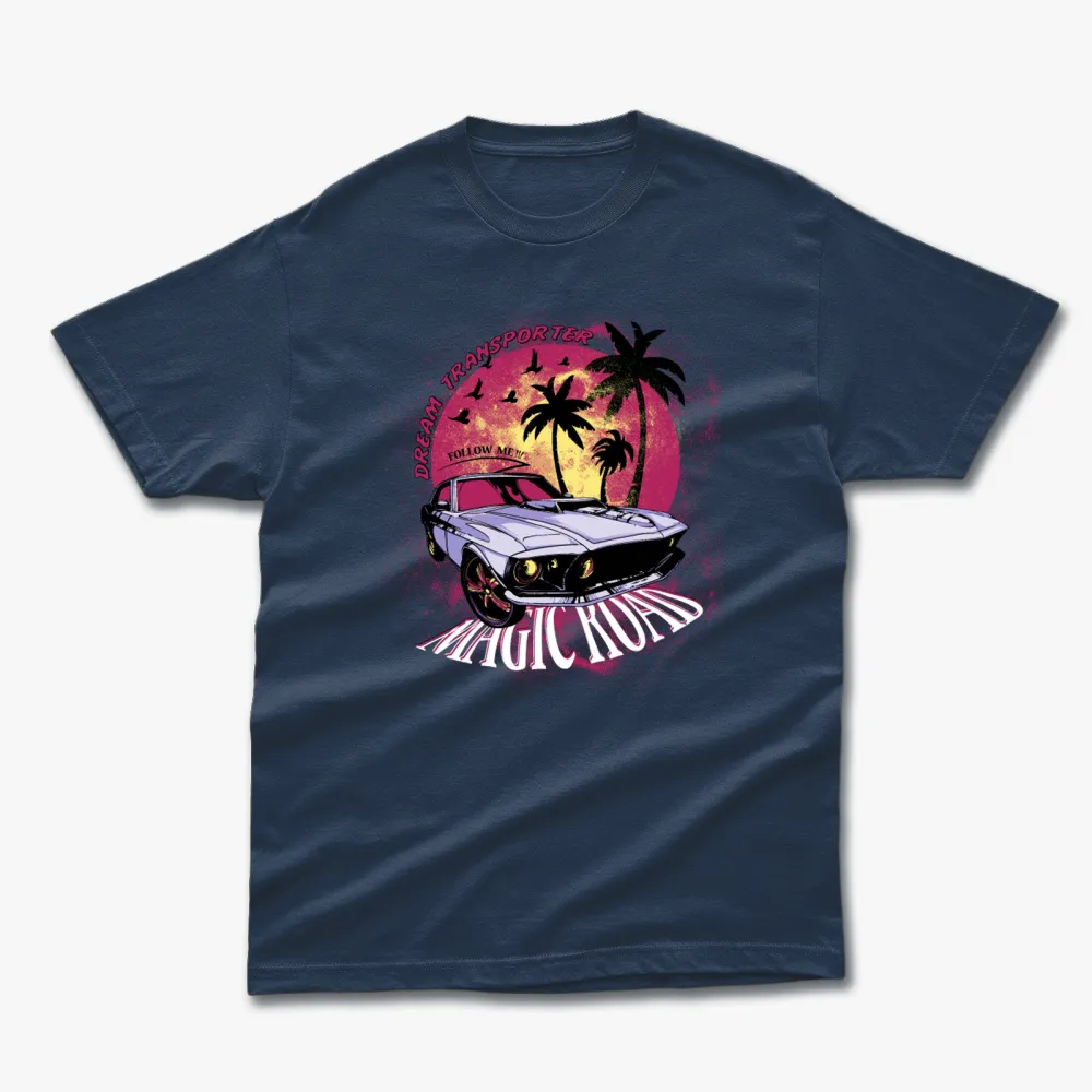 Holiday Coconut Tree Printed T-Shirts