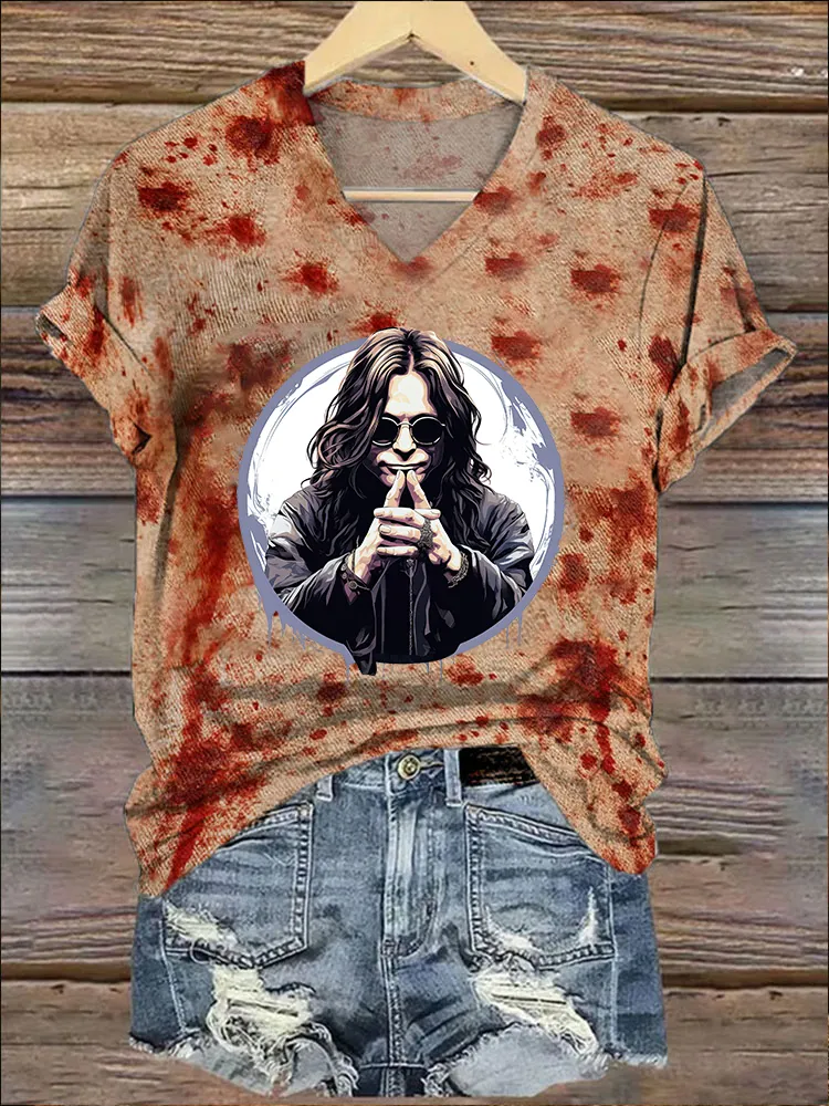 Women's Dark Series Printed T-Shirt
