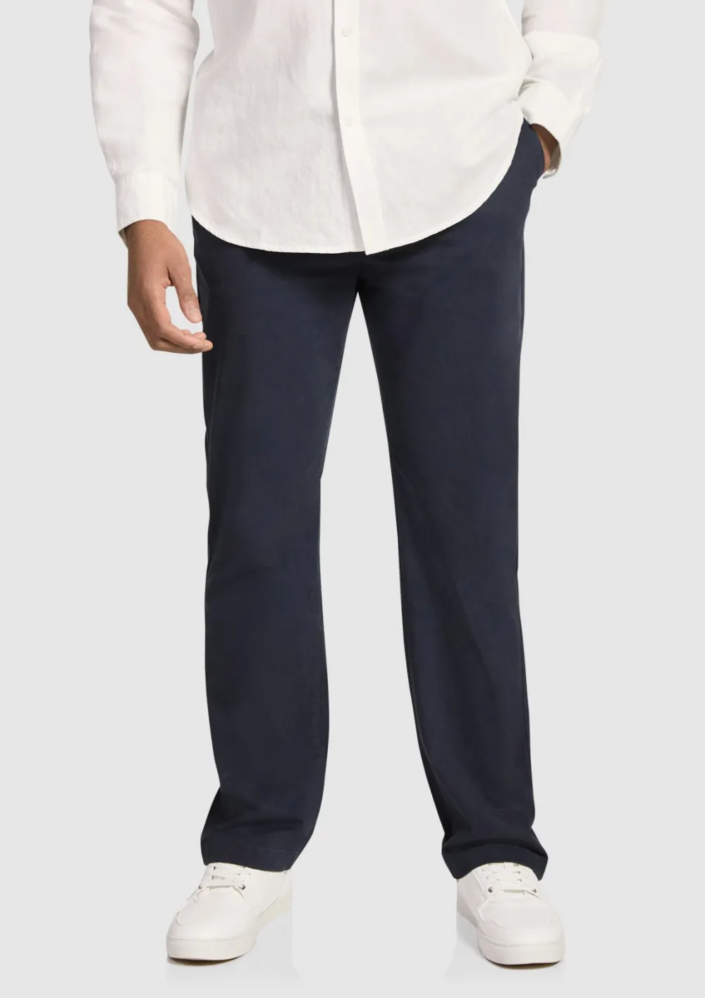 Classic Stretch Twill Chinos Pants