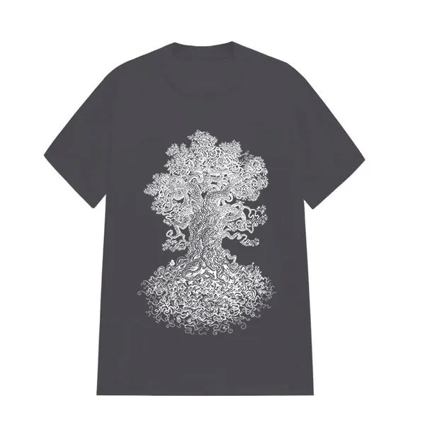 Forest Tree Pattern Printed T-Shirt