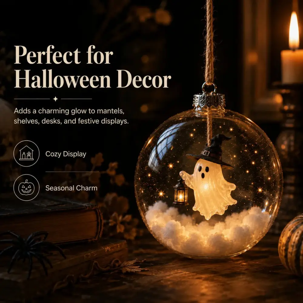 Glowing Halloween Ornament Collection