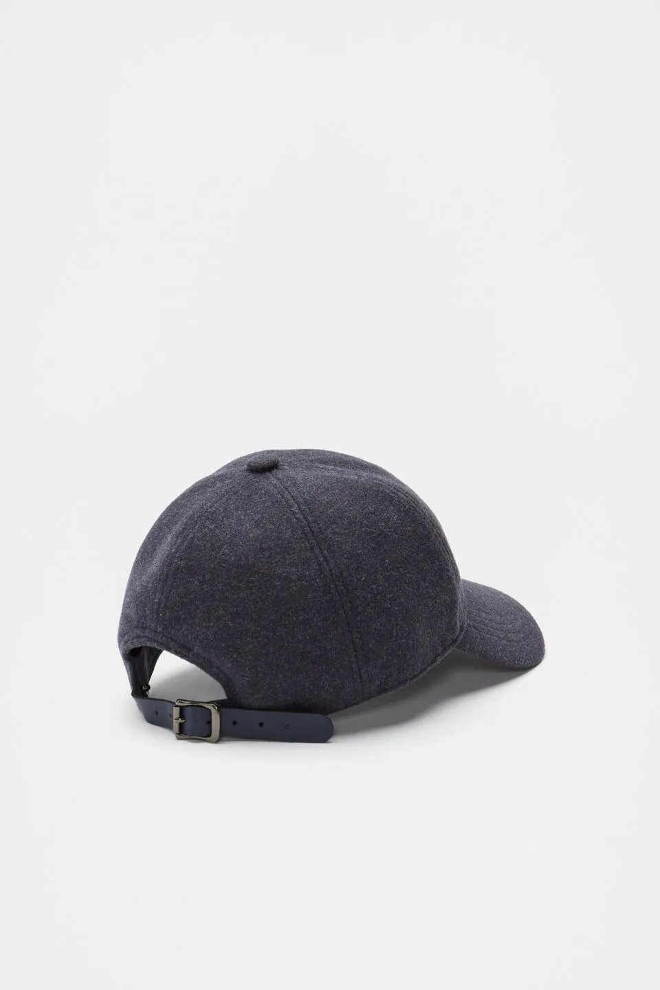 Dark Blue Basic Felt Cap